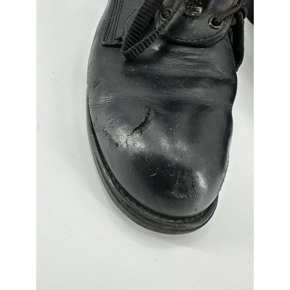VINTAGE CHIPPEWA USA BAY APACHE UTILITY MEN'S SIZE 8.5D 9554 BLACK‎